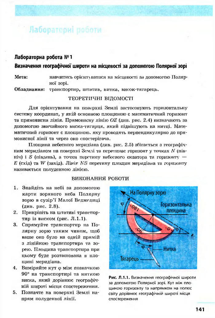 Астрономія 11 клас Пришляк