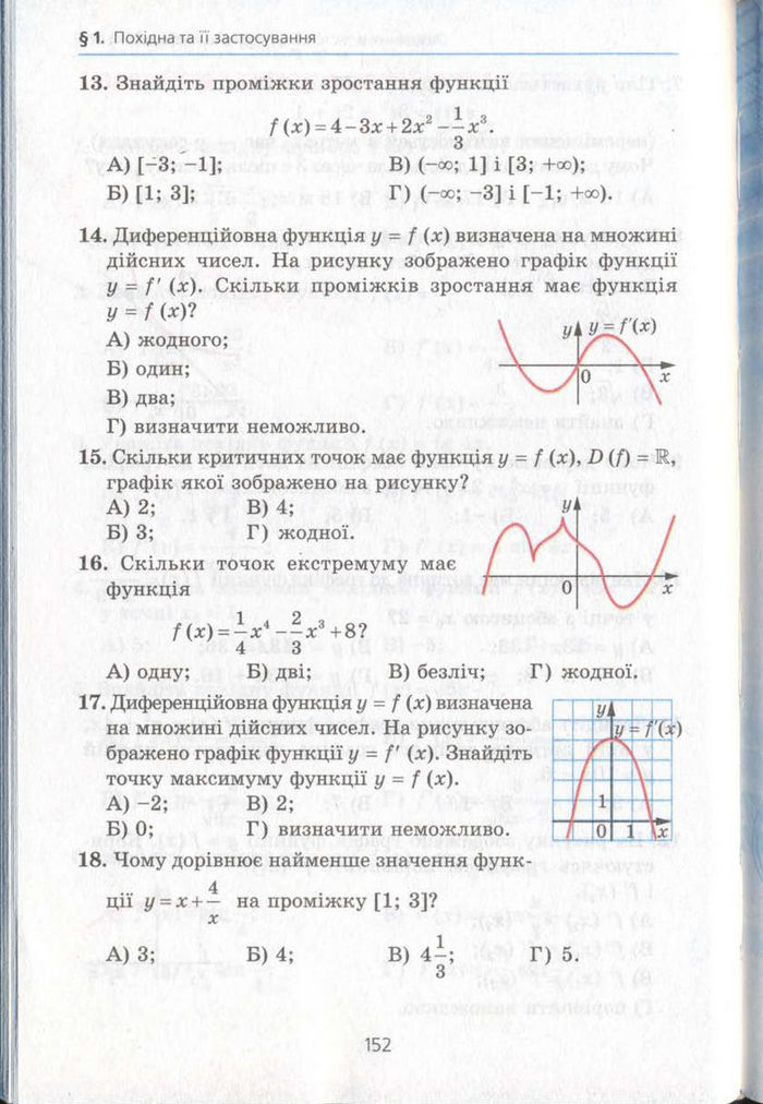 Алгебра 11 клас Мерзляк (Академічний)