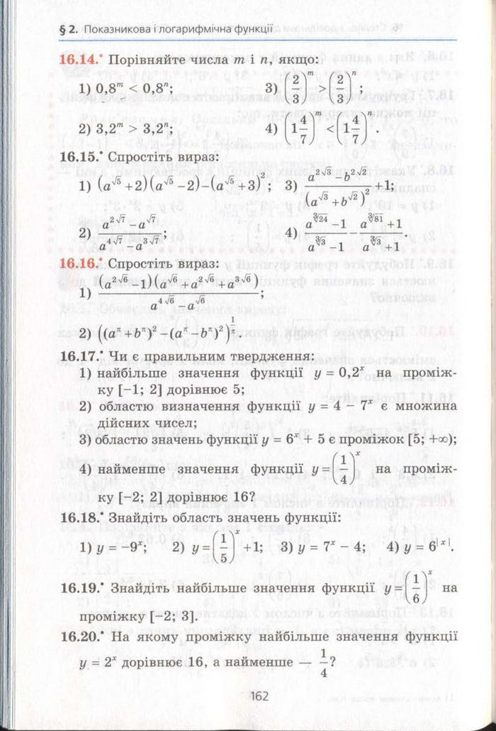 Алгебра 11 клас Мерзляк (Академічний)