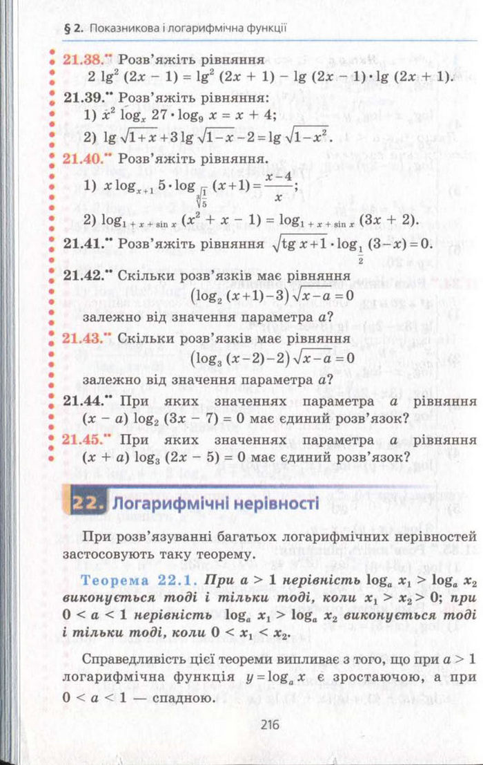 Алгебра 11 клас Мерзляк (Академічний)