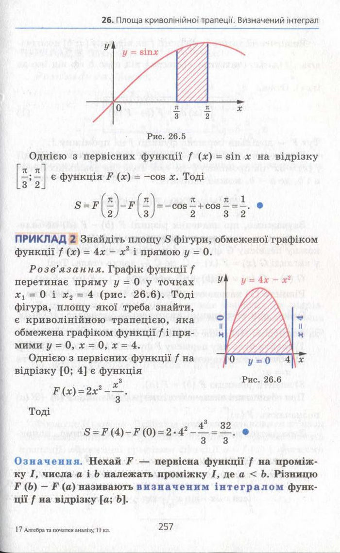 Алгебра 11 клас Мерзляк (Академічний)