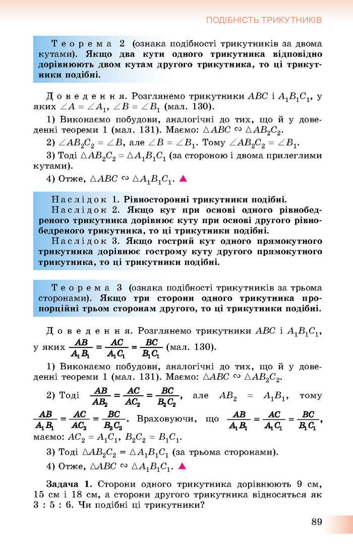 Підручник Геометрія 8 клас Істер 2016 (Укр.)