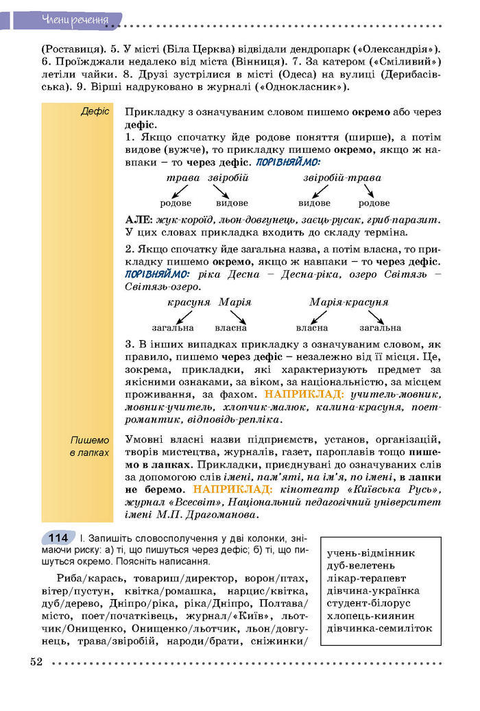Підручник Українська мова 8 клас Заболотний 2016 (Укр.)