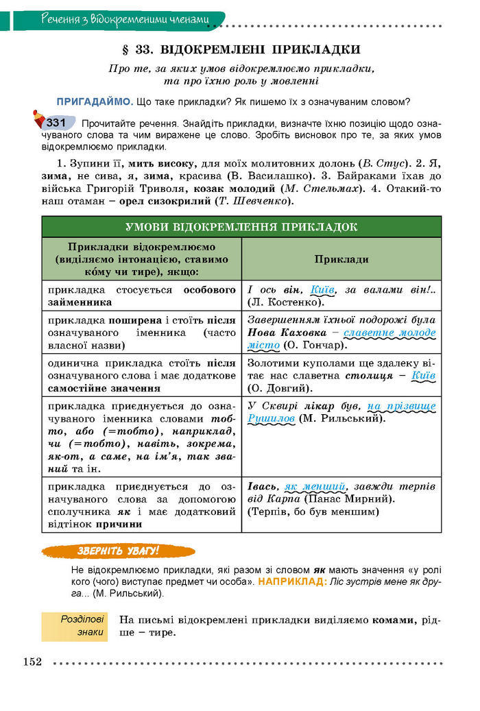 Підручник Українська мова 8 клас Заболотний 2016 (Укр.)