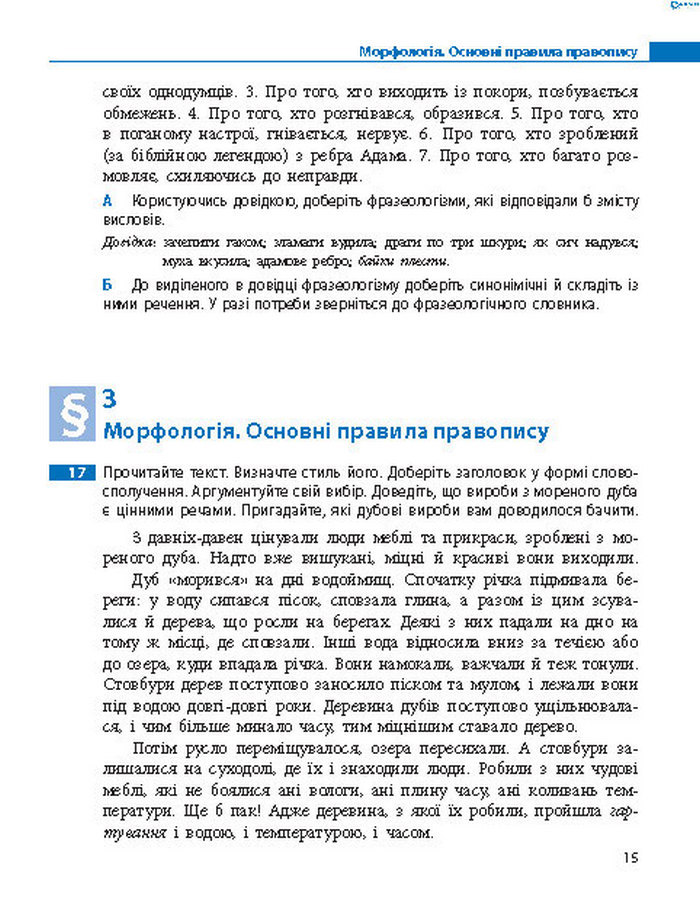 Підручник Українська мова 8 клас Пентилюк 2016