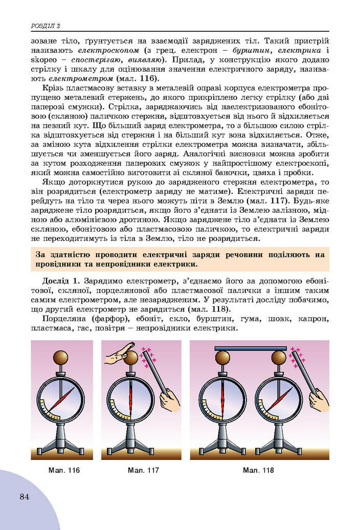 Підручник Фізика 8 клас Сиротюк 2016