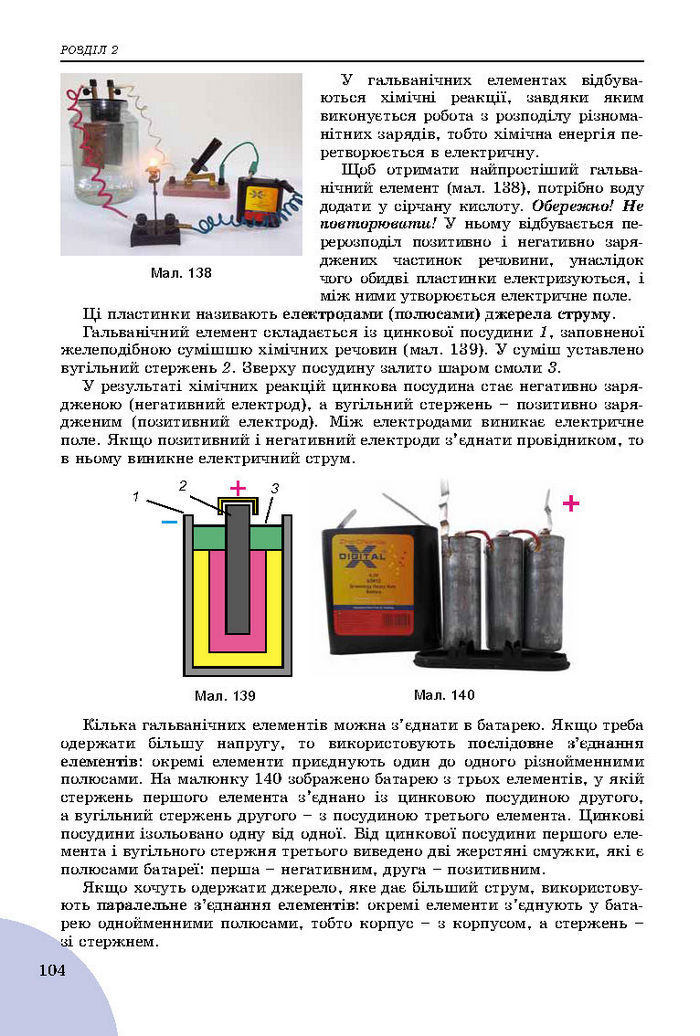 Підручник Фізика 8 клас Сиротюк 2016