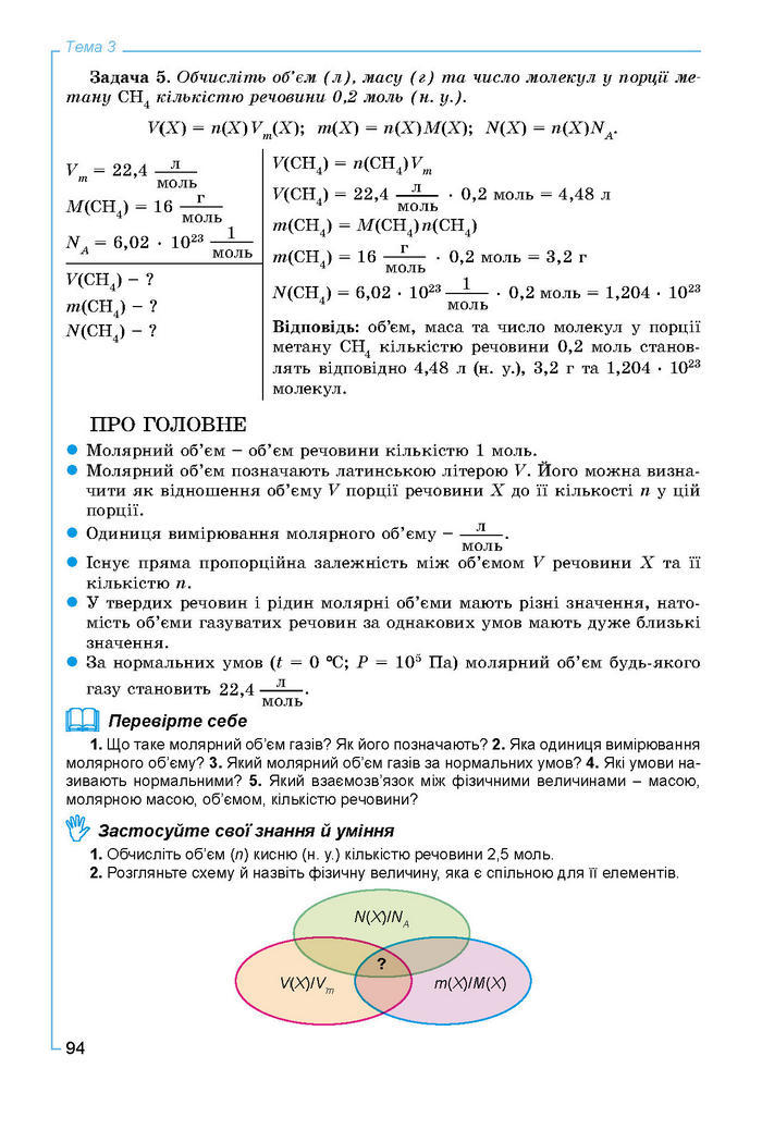 Підручник Хімія 8 клас Лашевська 2016