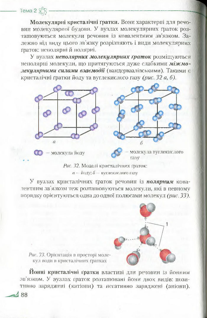 Підручник Хімія 8 клас Савчин 2016