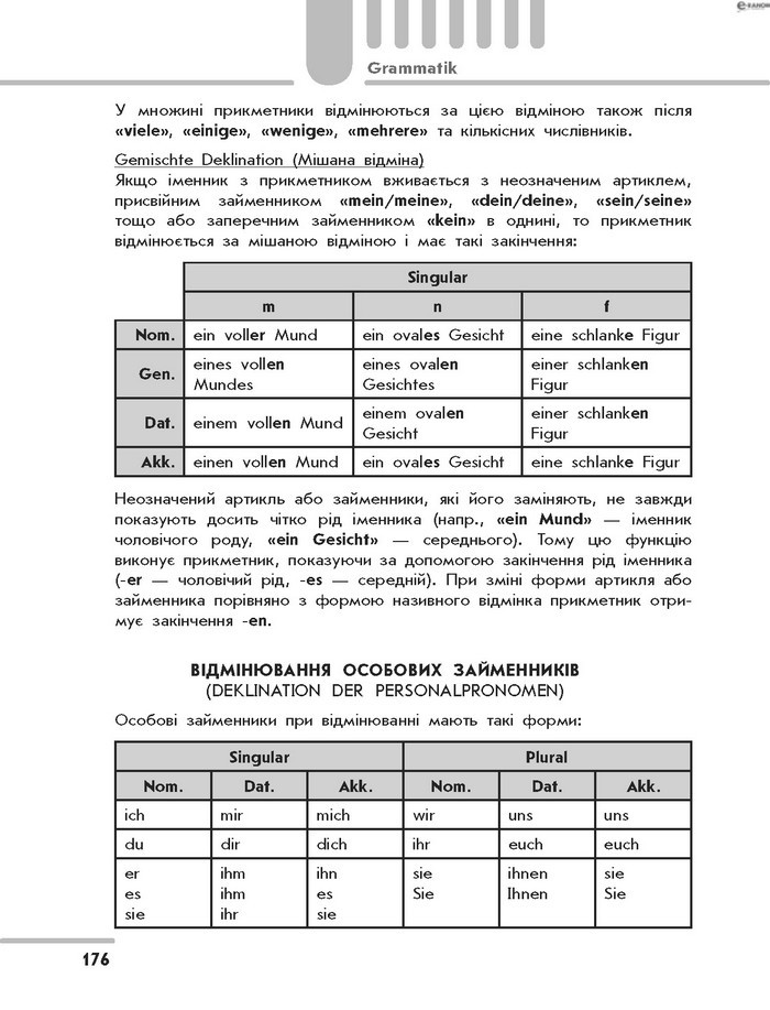 Підручник Німецька мова 8 клас Сотникова 2016