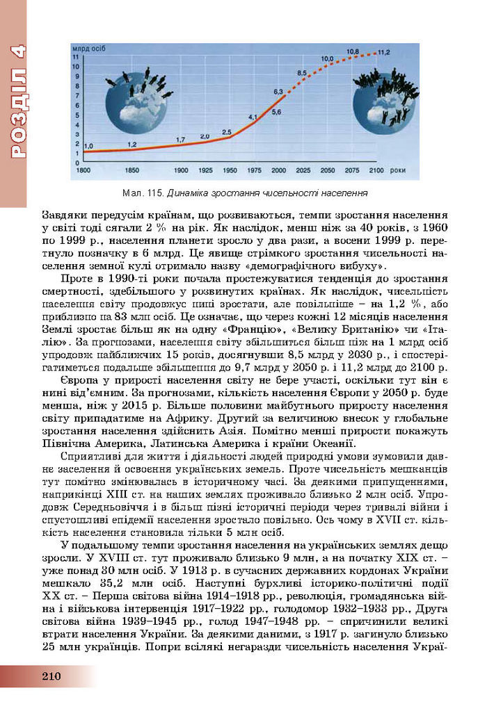 Підручник Географія 8 клас Пестушко 2016