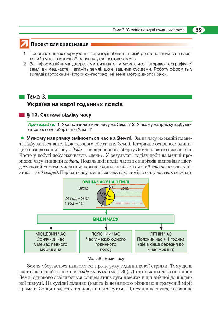 Підручник Географія 8 клас Кобернік 2016