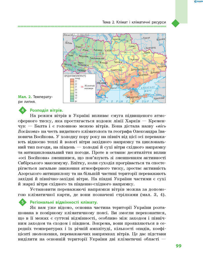 Підручник Географія 8 клас Довгань 2016