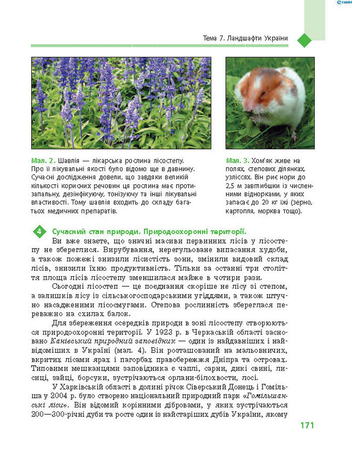 Підручник Географія 8 клас Довгань 2016