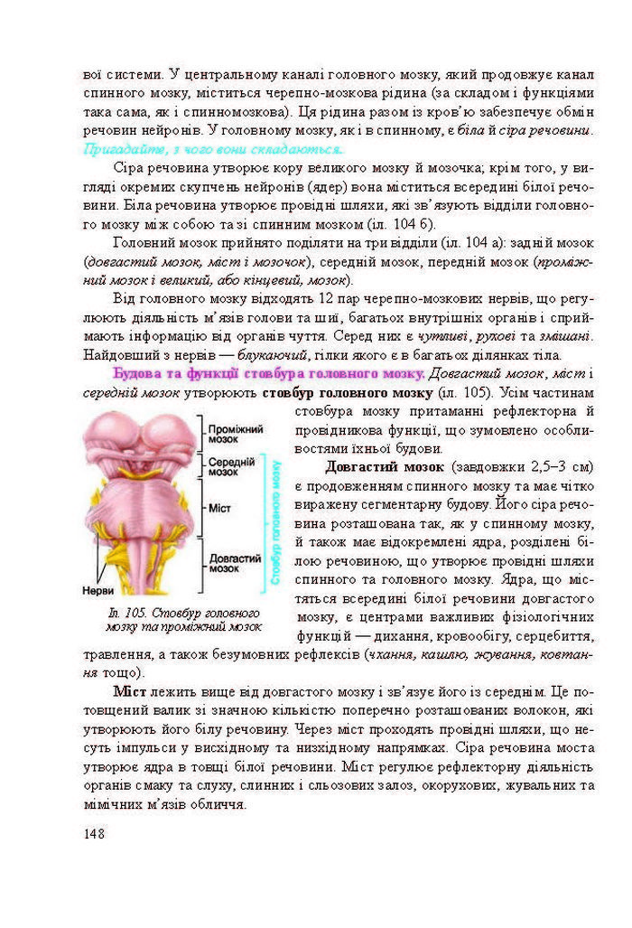Підручник Біологія 8 клас Міщук 2016 (Укр.)