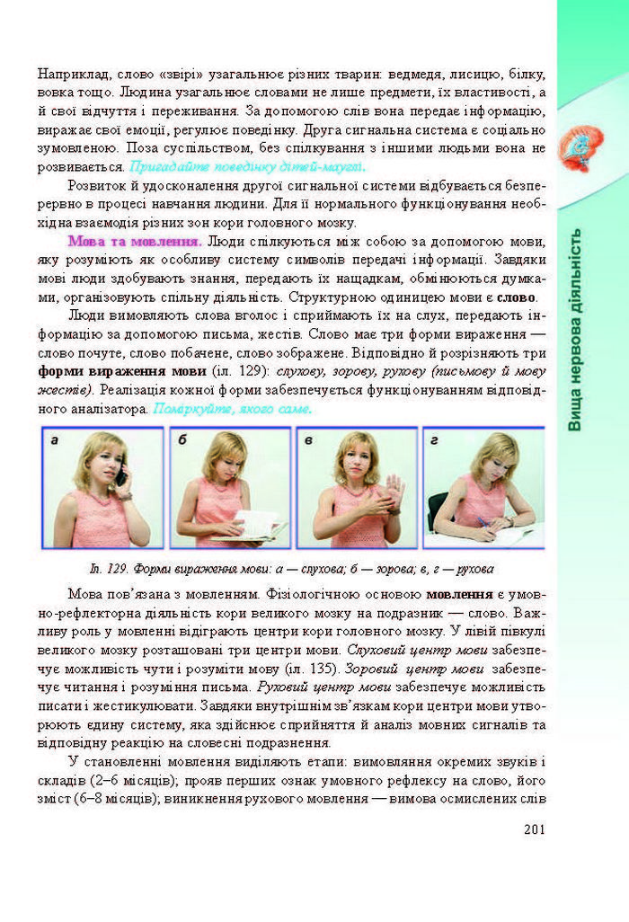 Підручник Біологія 8 клас Міщук 2016 (Укр.)