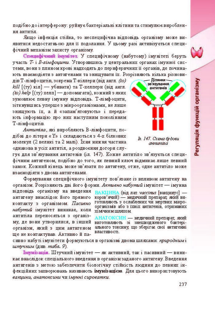 Підручник Біологія 8 клас Міщук 2016 (Укр.)