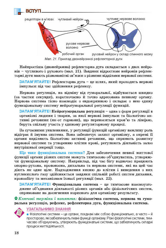 Підручник Біологія 8 клас Матяш 2016 (Укр.)
