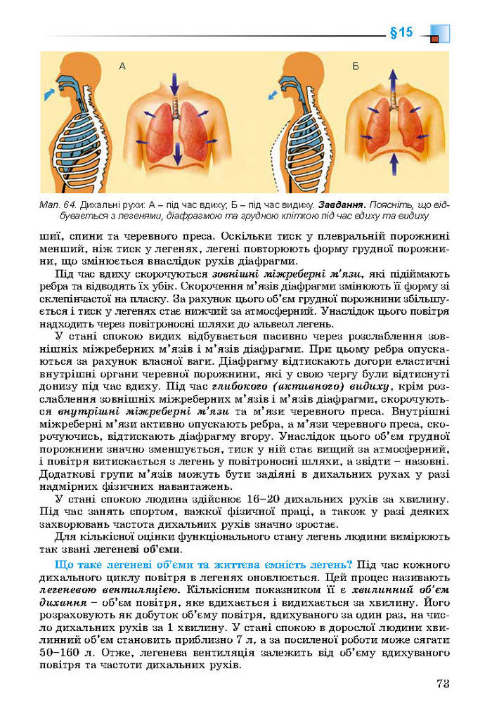 Підручник Біологія 8 клас Матяш 2016 (Укр.)