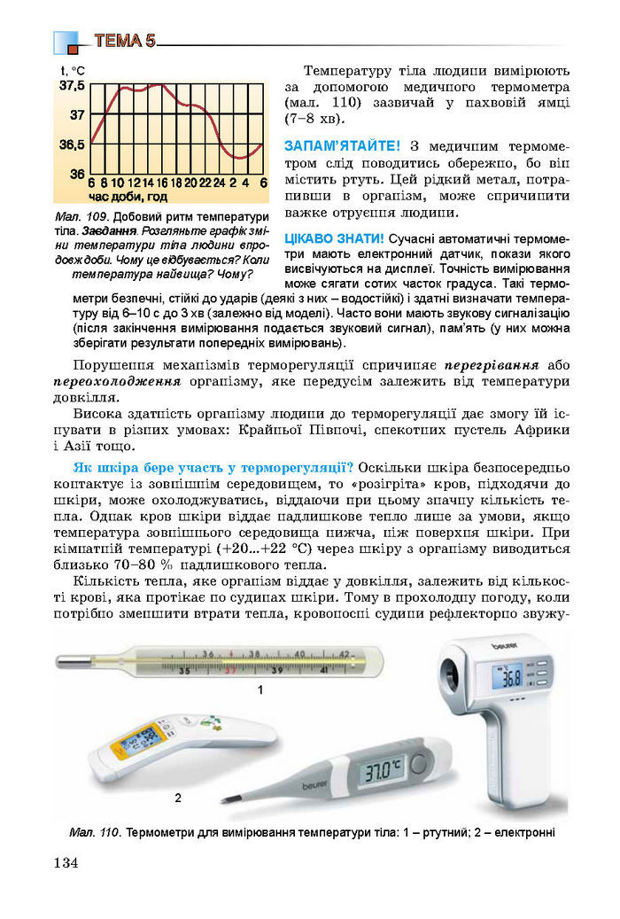 Підручник Біологія 8 клас Матяш 2016 (Укр.)