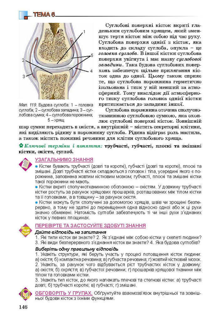 Підручник Біологія 8 клас Матяш 2016 (Укр.)