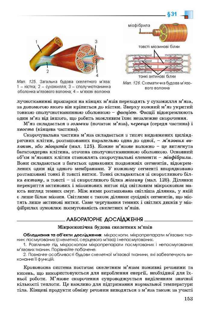 Підручник Біологія 8 клас Матяш 2016 (Укр.)