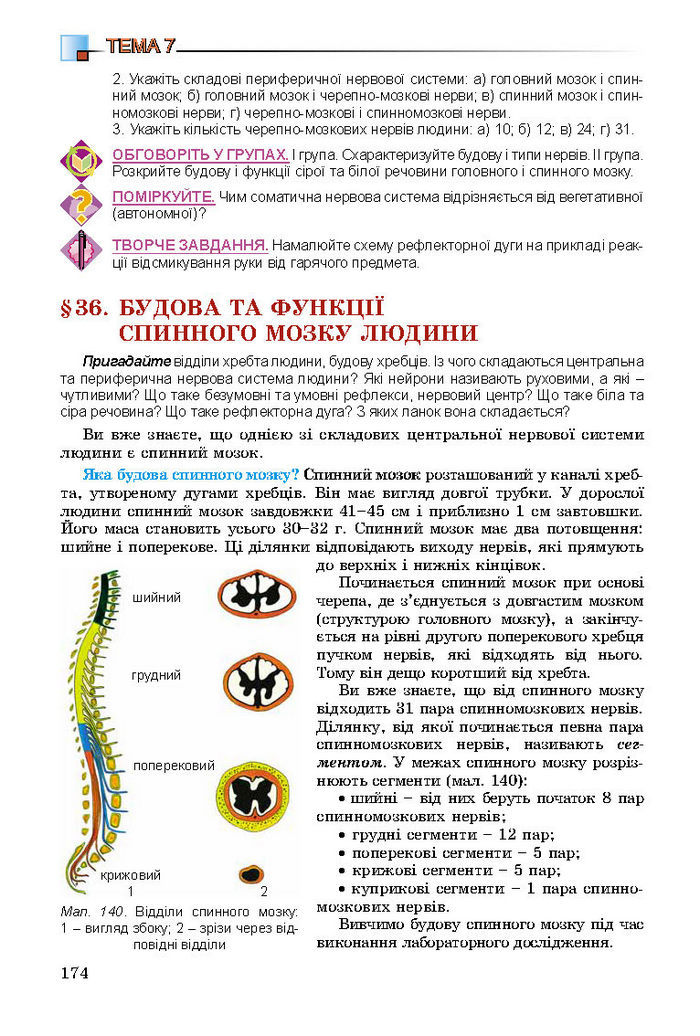 Підручник Біологія 8 клас Матяш 2016 (Укр.)