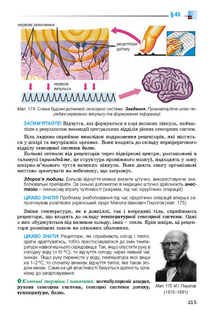 Підручник Біологія 8 клас Матяш 2016 (Укр.)