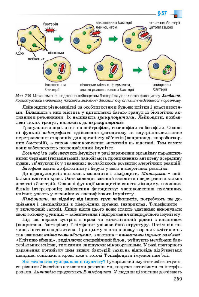 Підручник Біологія 8 клас Матяш 2016 (Укр.)