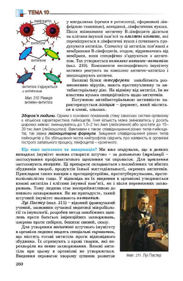 Підручник Біологія 8 клас Матяш 2016 (Укр.)
