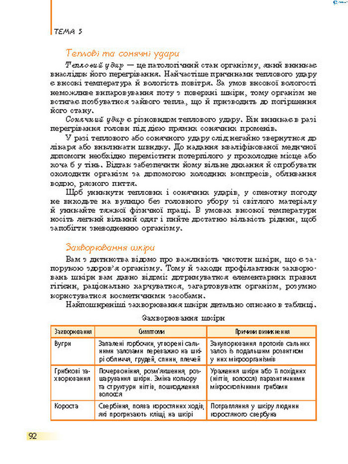 Підручник Біологія 8 клас Задорожний 2016 (Укр.)