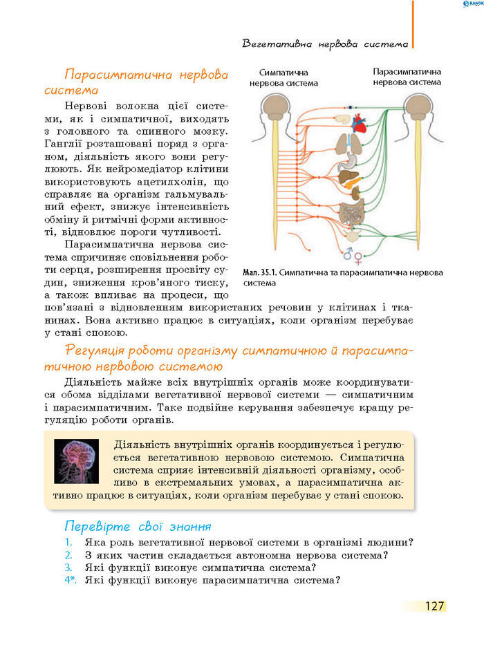 Підручник Біологія 8 клас Задорожний 2016 (Укр.)