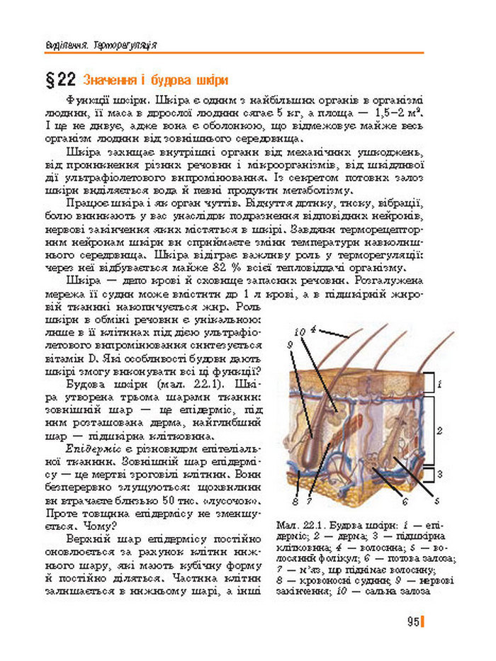 Підручник Біологія 8 клас Базанова 2016