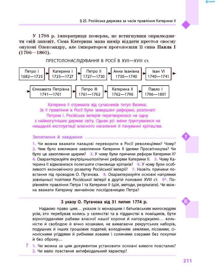 Підручник Всесвітня історія 8 клас Д’ячков 2016 (Укр.)