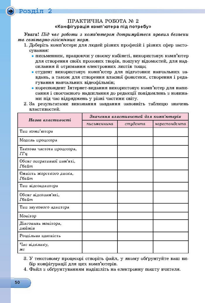 Підручник Інформатика 8 клас Ривкінд 2016 (Укр.)