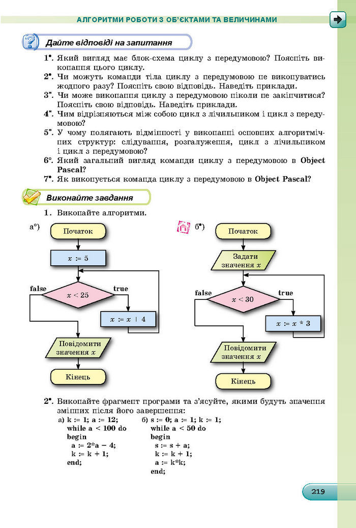 Підручник Інформатика 8 клас Ривкінд 2016 (Укр.)