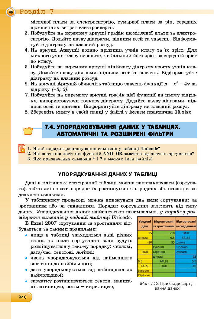 Підручник Інформатика 8 клас Ривкінд 2016 (Укр.)