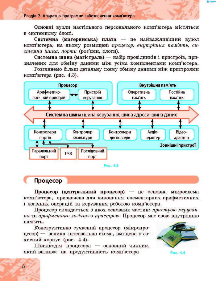 Підручник Інформатика 8 клас Бондаренко 2016