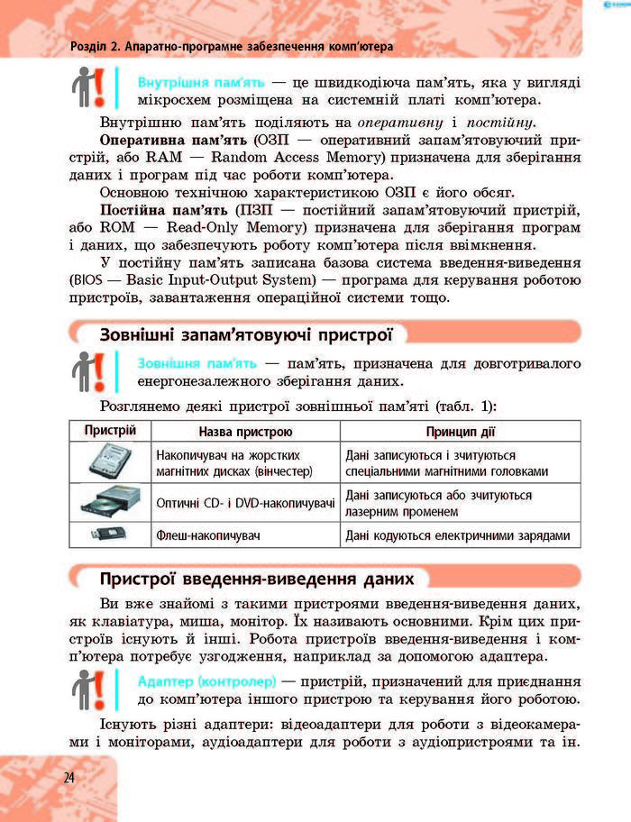 Підручник Інформатика 8 клас Бондаренко 2016