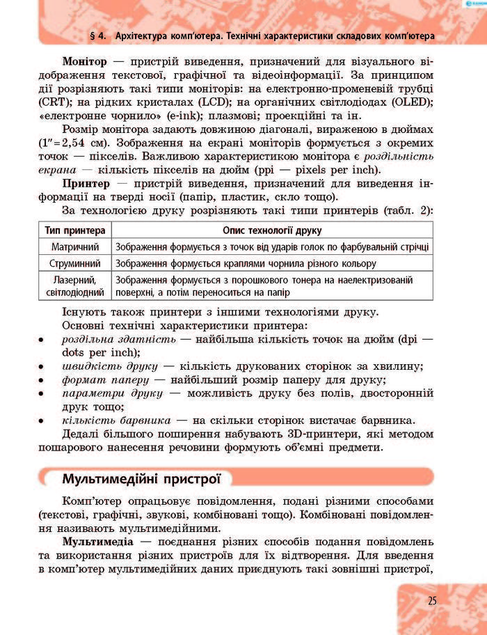 Підручник Інформатика 8 клас Бондаренко 2016