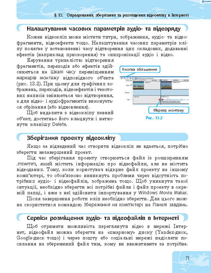 Підручник Інформатика 8 клас Бондаренко 2016