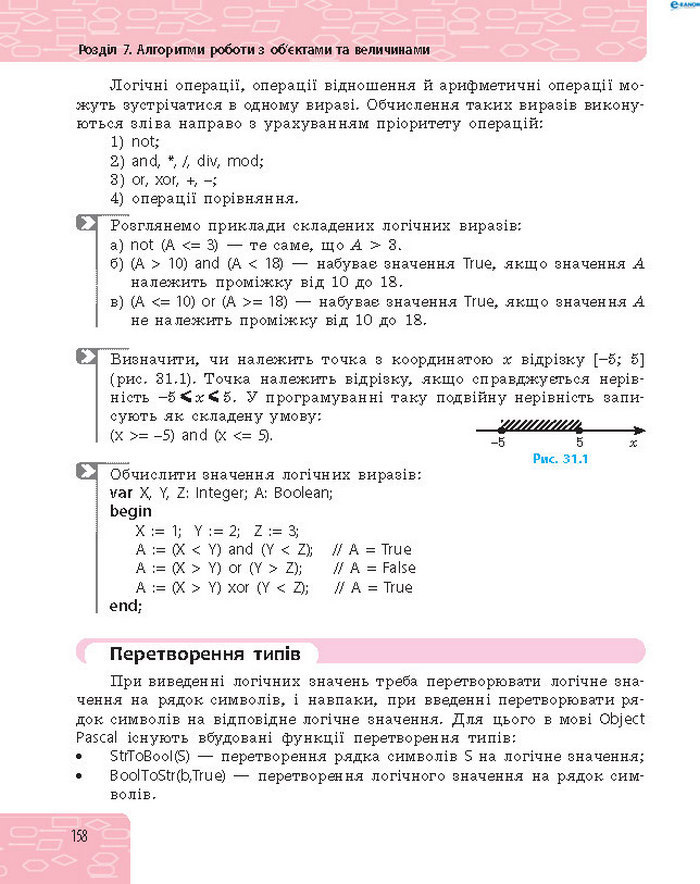 Підручник Інформатика 8 клас Бондаренко 2016