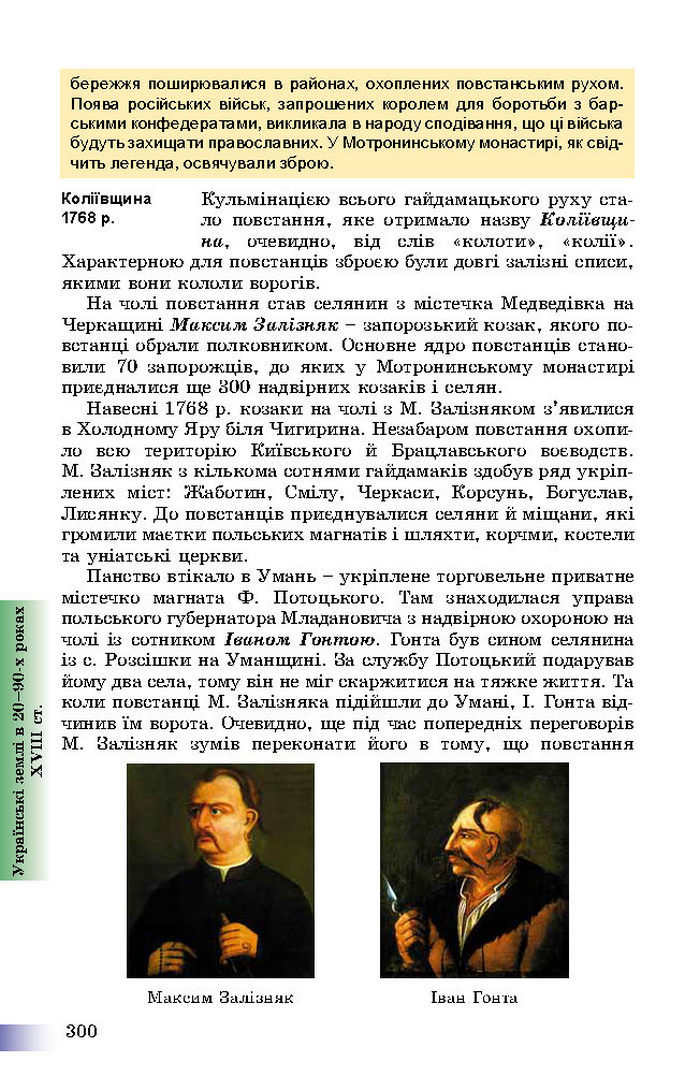 Підручник Історія України 8 клас Швидько 2016