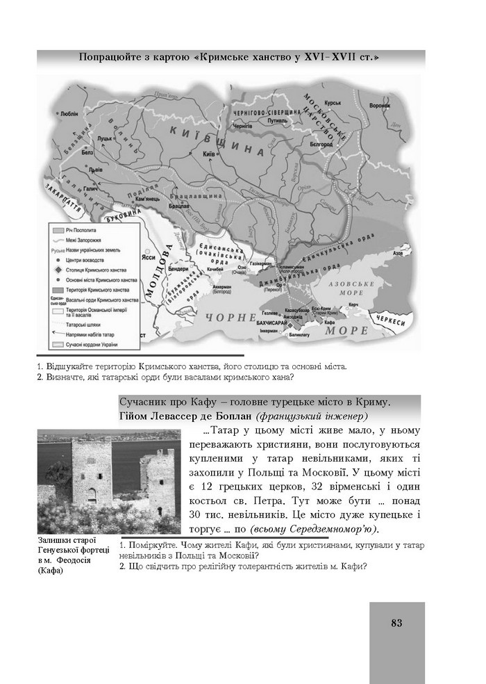 Підручник Історія України 8 клас Бурнейко 2016