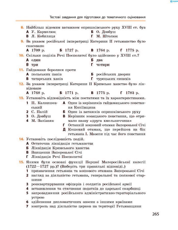 Підручник Історія України 8 клас Гісем 2016 (Укр.)