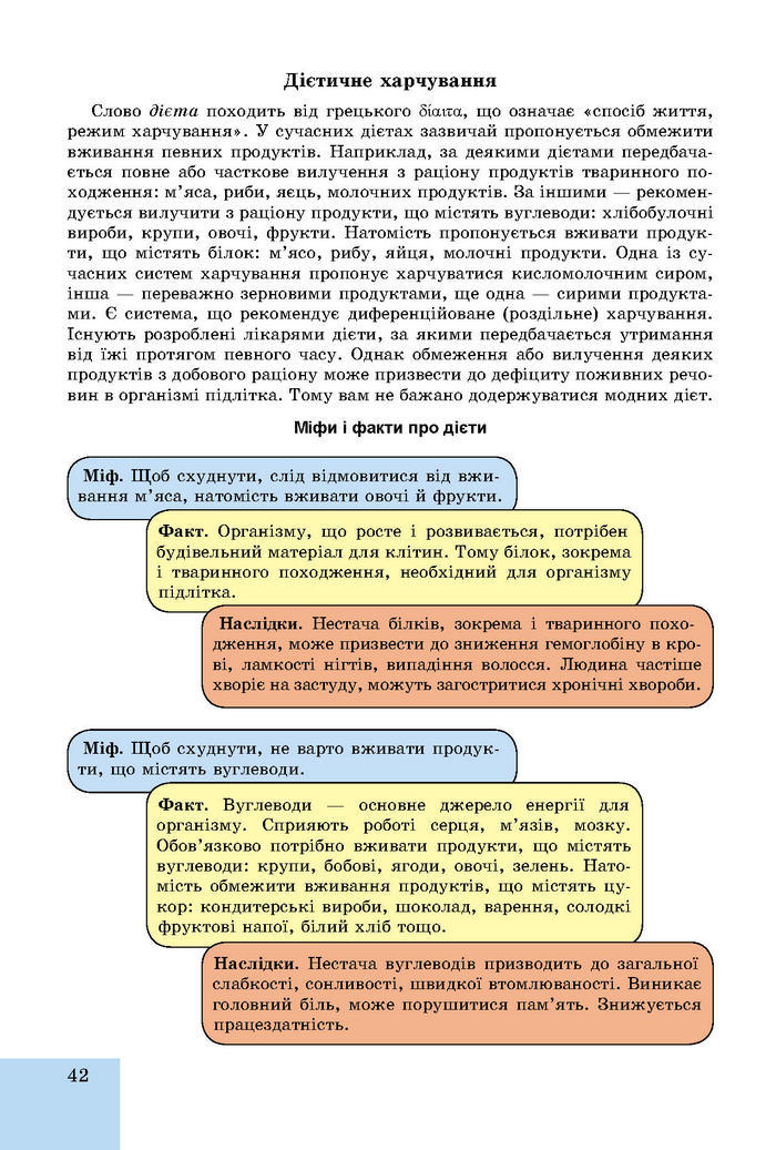 Підручник Основи здоров’я 8 клас Бойченко 2016 (Укр.)