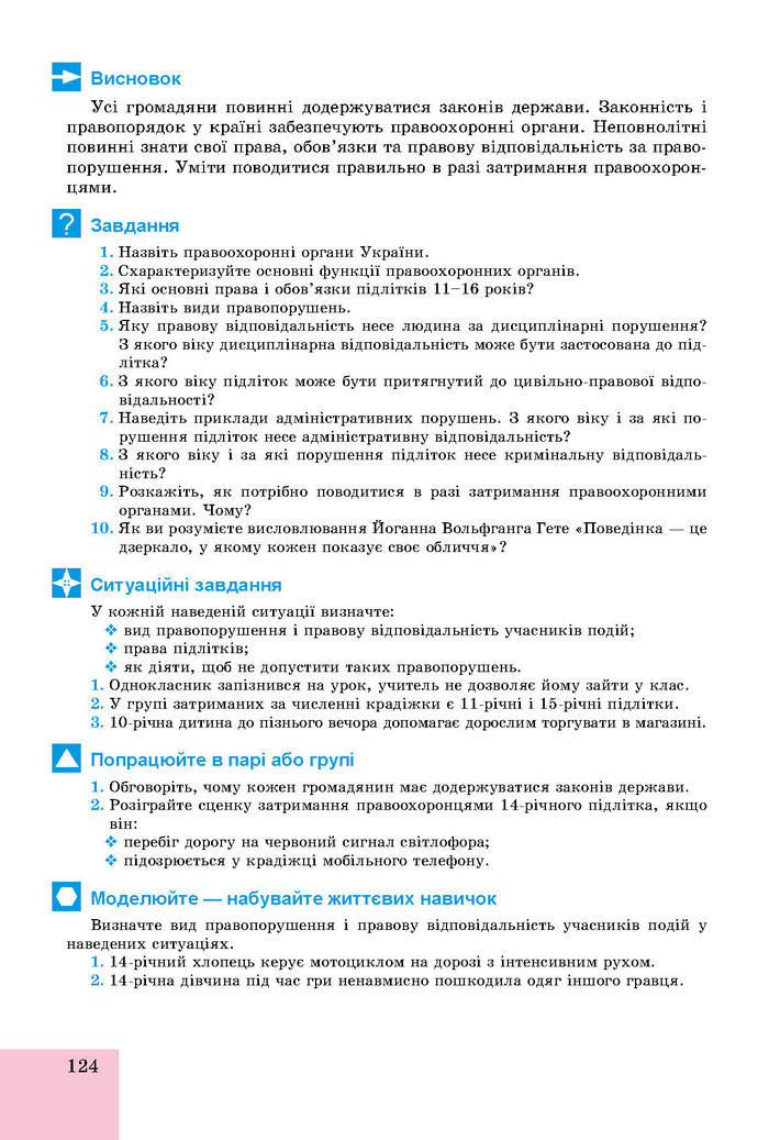 Підручник Основи здоров’я 8 клас Бойченко 2016 (Укр.)