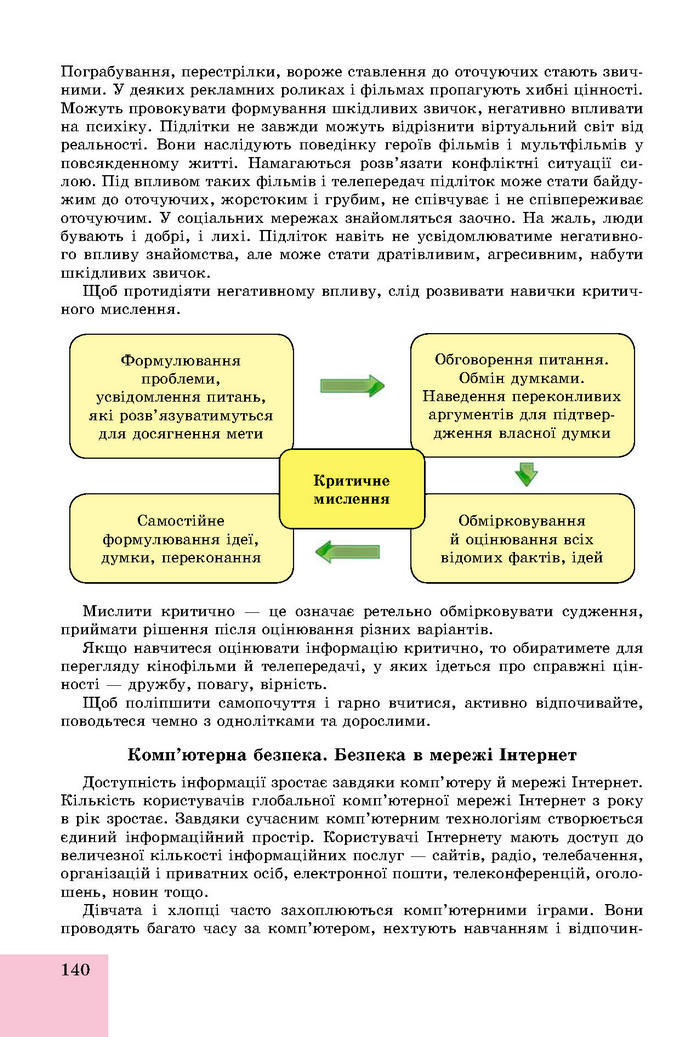 Підручник Основи здоров’я 8 клас Бойченко 2016 (Укр.)