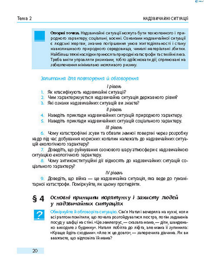 Підручник Основи здоров’я 8 клас Тагліна 2016