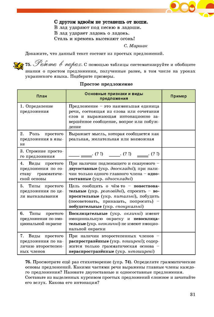 Русский язык 8 класс Самонова 2016